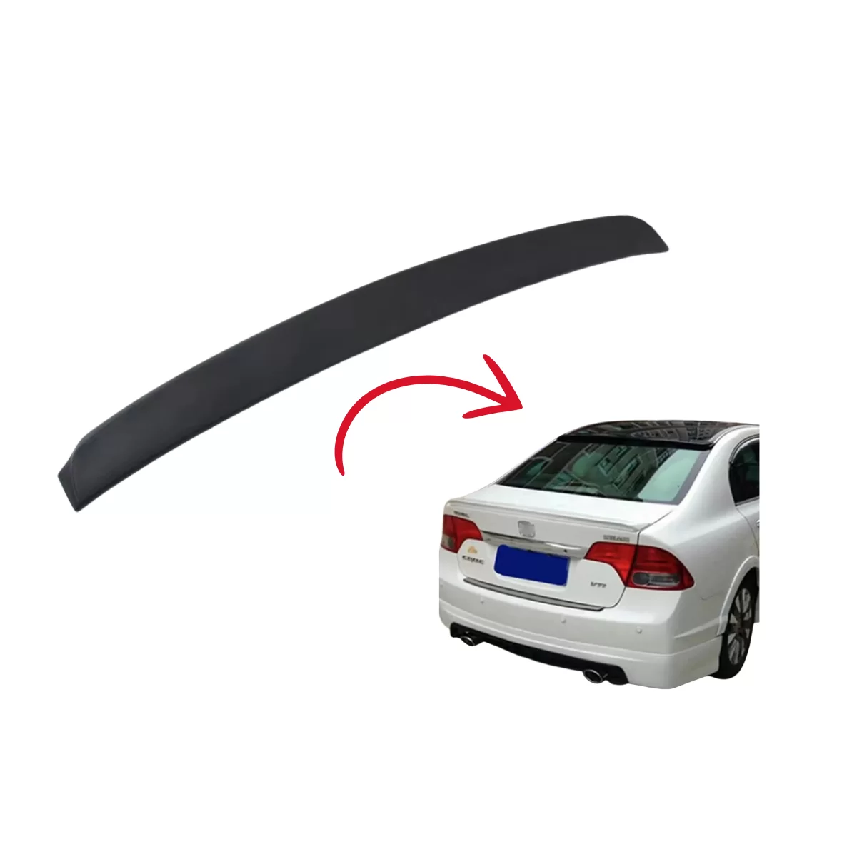 Roof Window Spoiler